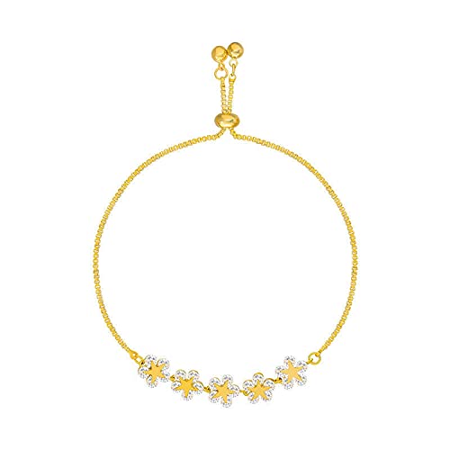 Elegant Gold Alloy Bracelet for Women - Trendy Fashion Jewelry Gift for Her, Students & Creative Adults - Perfect for Parties, Dating & Everyday Wear (One Size)