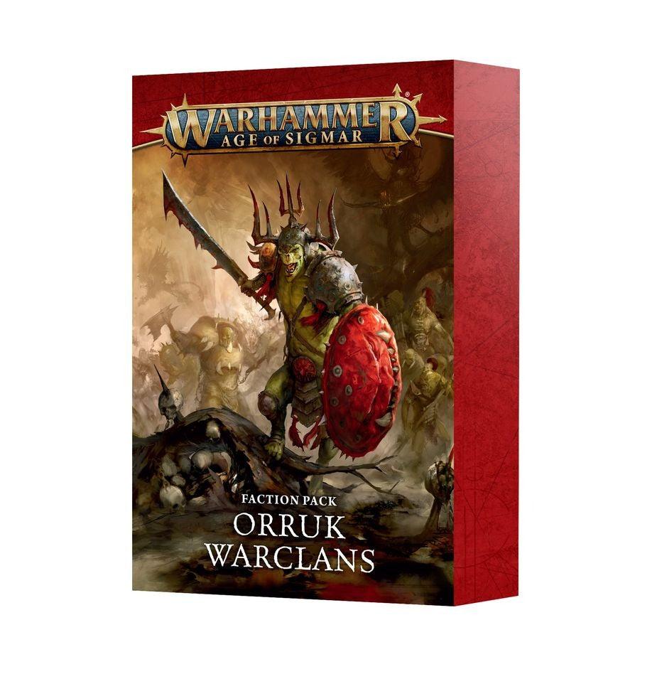 Age of Sigmar: Orruk Warclans Faction Pack – Tabletop Wargaming Miniatures for Fantasy Battles | Perfect for Warhammer AOS Collectors & Competitive Players