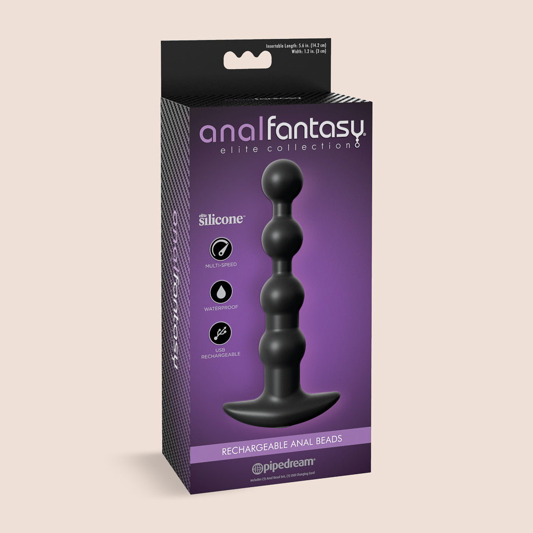 Premium Rechargeable Anal Beads Set - Waterproof & Body-Safe Silicone for Couples & Solo Play - Perfect for Sensual Massage, Intimate Exploration & Adult Pleasure