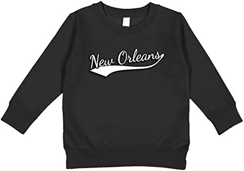 Amdesco New Orleans Louisiana Toddler Sweatshirt - Soft Cotton Hoodie for Boys & Girls - Perfect for Playdates & Family Outings