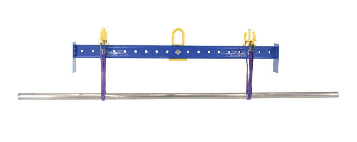 Heavy Duty Basket Lifting Beam - Industrial Material Handling Equipment for Warehouses & Construction Sites | Perfect for Hoisting, Loading, and Transporting Heavy Loads Safely