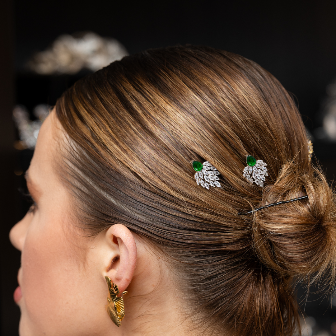 Renee Hair Pins - Elegant Hair Clips for Women, Non-Slip Bobby Pins for Fine Hair, Perfect for Weddings, Parties & Everyday Styling