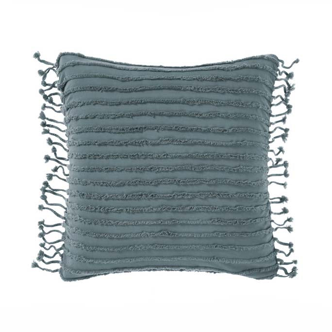 Premium Dunaway Petrol Blue European Pillowcase Set - Soft Luxury Bedding for Home & Hotel Decor - Perfect for Master Bedroom, Guest Room, and Airbnb Styling