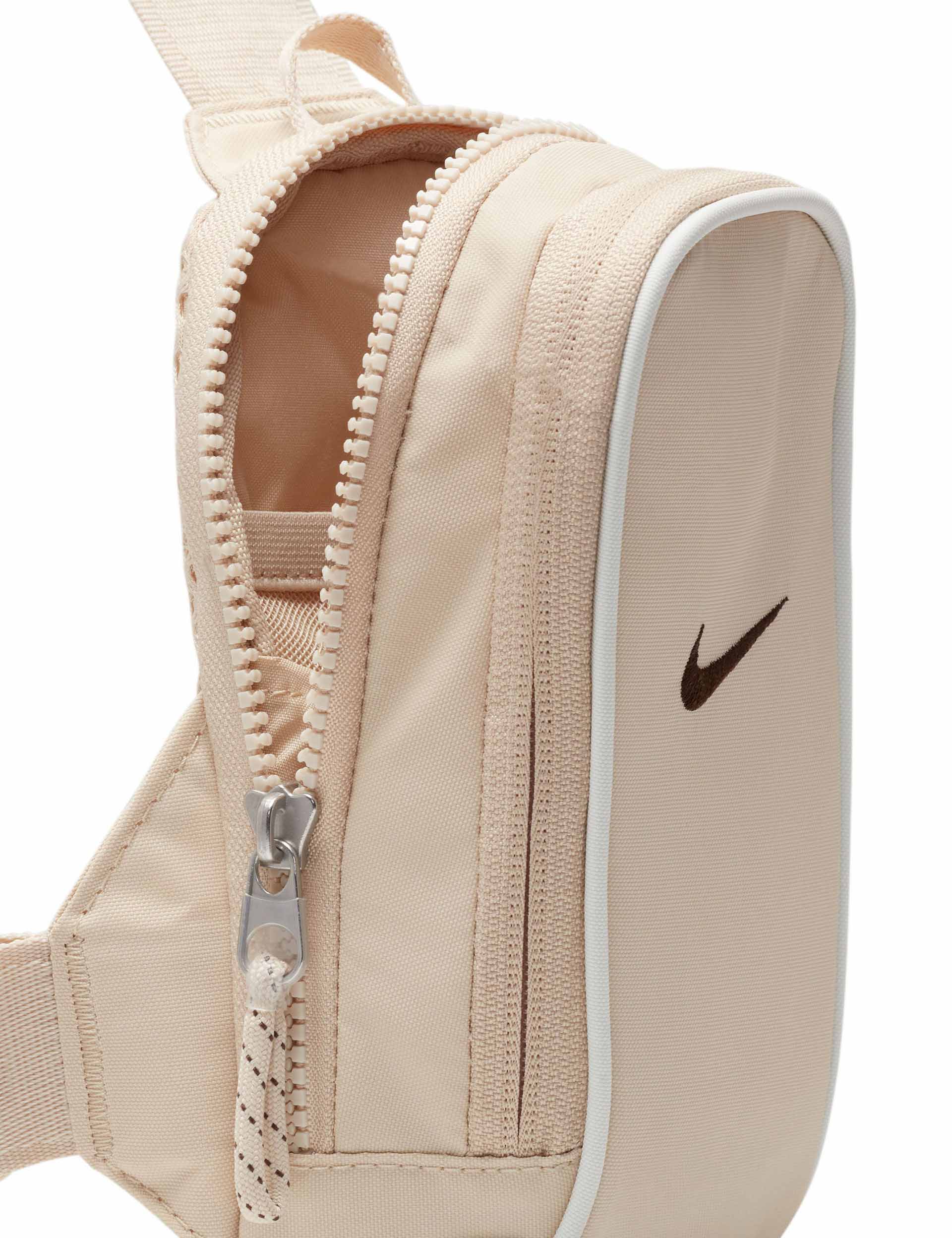 Sportswear Essentials Crossbody Bag (1L) - Sand Drift/Sail/Baroque Brown - Perfect for Gym, Running & Travel Accessories