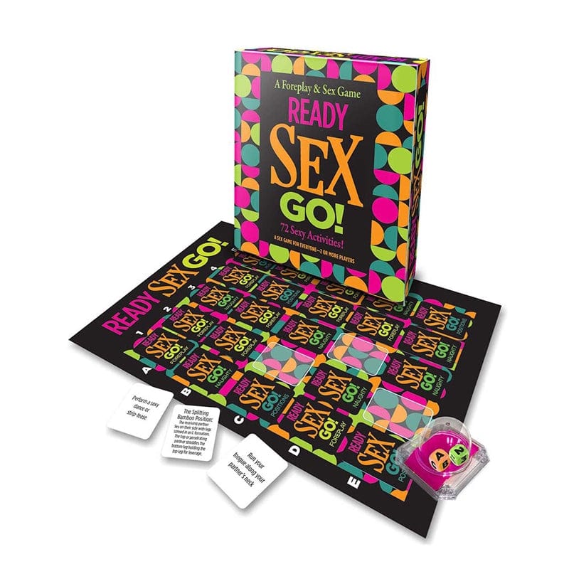 Ready Sex Go: Adult Party Game for Couples & Friends - Fun & Exciting Interactive Card Game for Date Nights & Bachelorette Parties