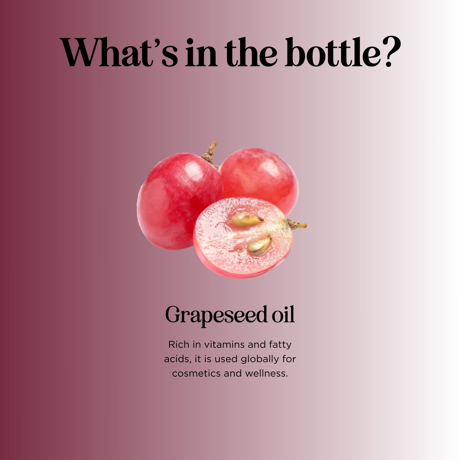 Organic Cold-Pressed Grapeseed Oil - 100% Pure Natural Cooking Oil for High Heat & Skin Care - Perfect for Frying, Baking, Salad Dressing & DIY Beauty Products