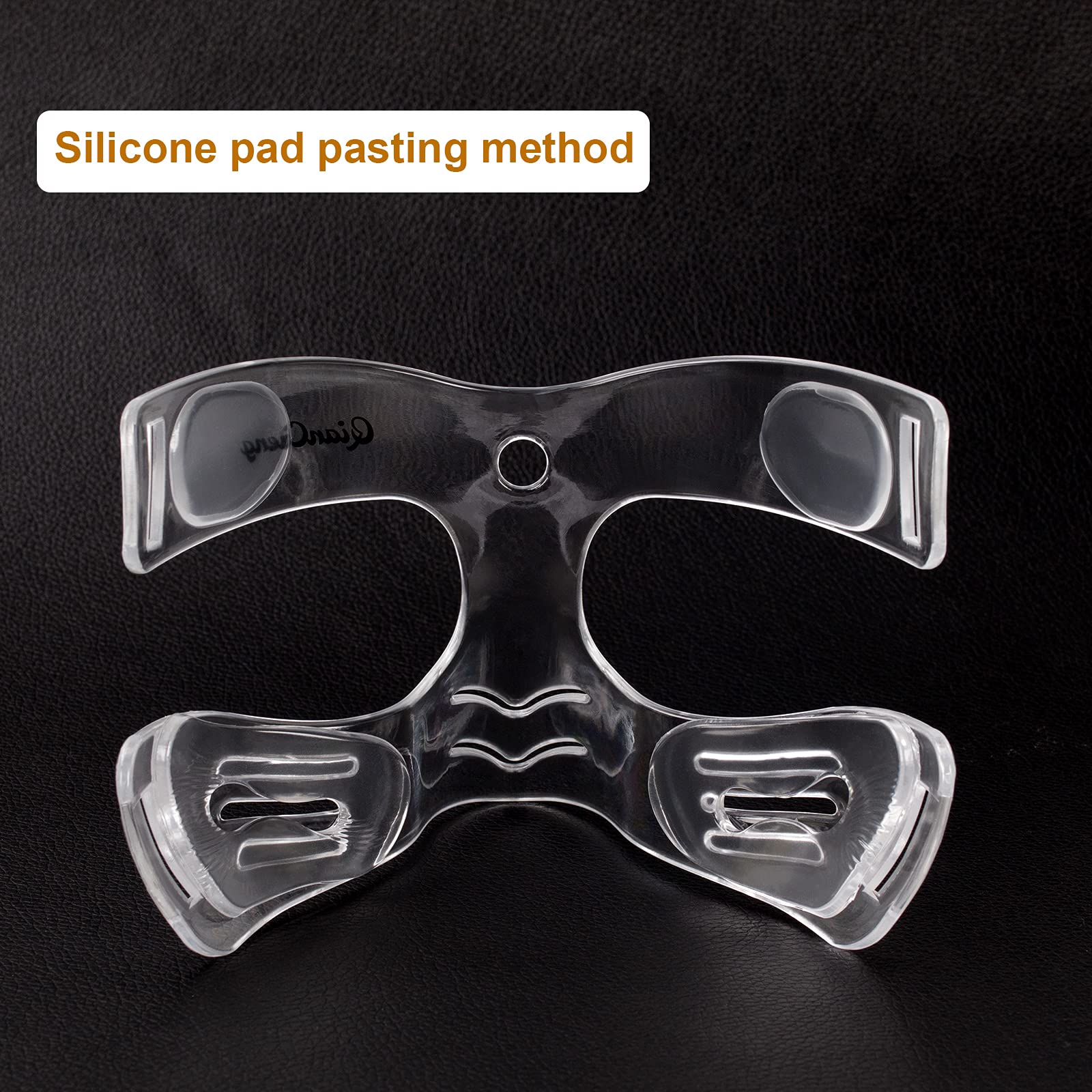 Adjustable Nose Guard Face Shield for Broken Nose - Comfortable Padding for Adults (QC-L5-L) - Ideal for Sports, Recovery & Daily Protection