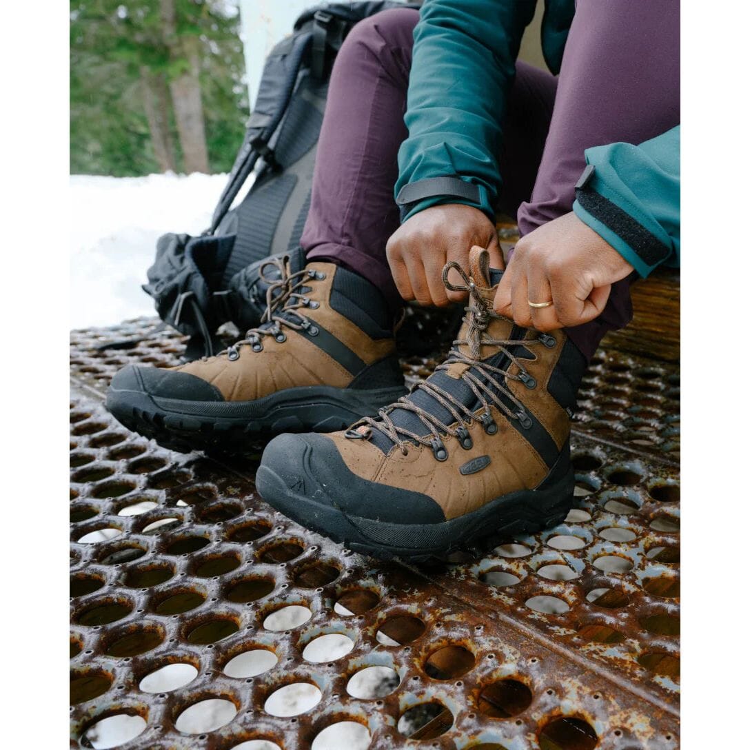 KEEN REVEL IV Polar Boots for Men - Waterproof Winter Hiking Boots with Insulation - Perfect for Snow, Ice & Cold Weather Outdoor Adventures