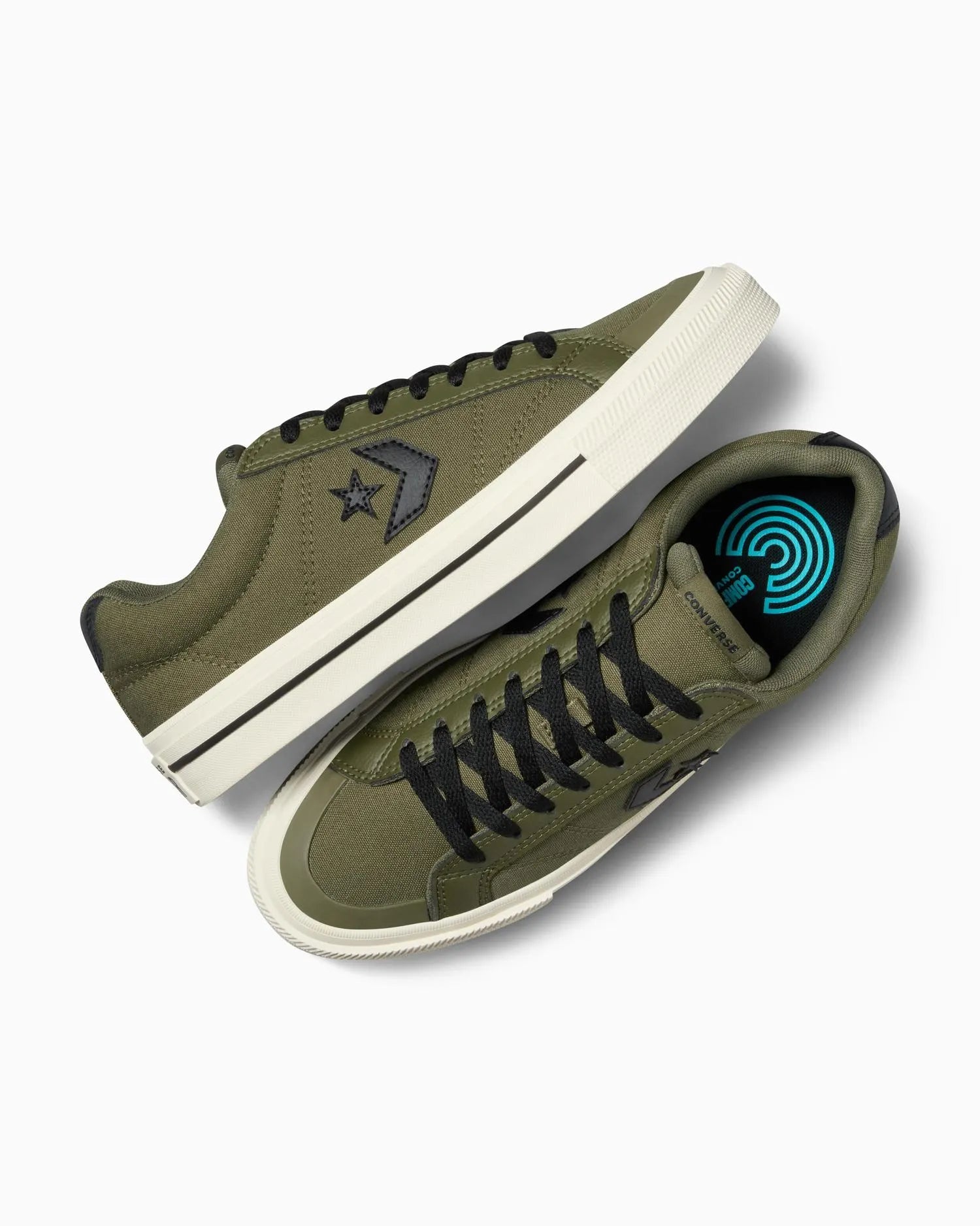 Converse Men's Low Top Utility Khaki Sneakers - Casual Sport Shoes for Everyday Wear & Street Style