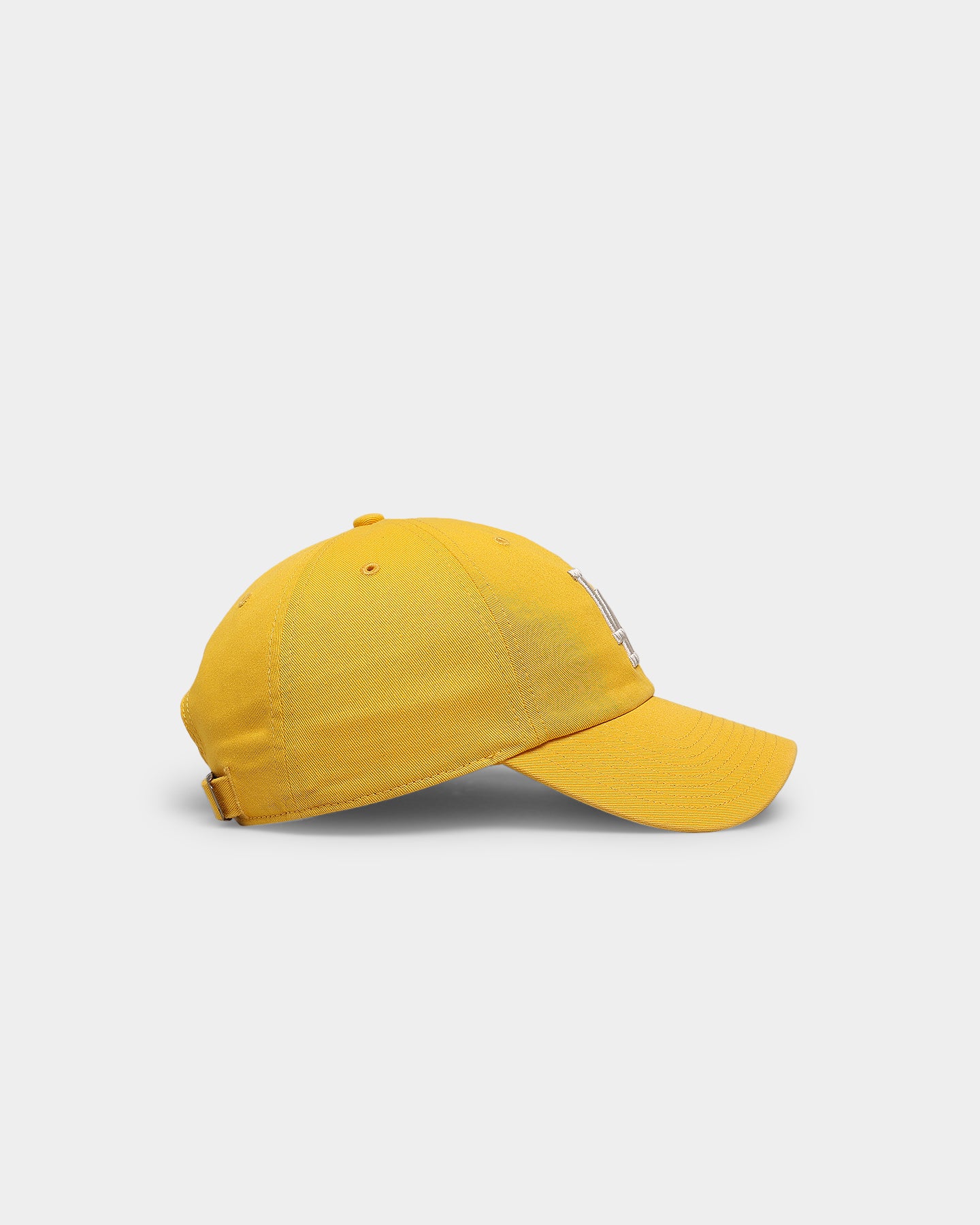 47 Brand Los Angeles Dodgers 'Lemon Sorbet' Adjustable Strapback Snapback Hat - Yellow Gold Baseball Cap for Men & Women - Perfect for Game Day, Sports Events & Streetwear Fashion