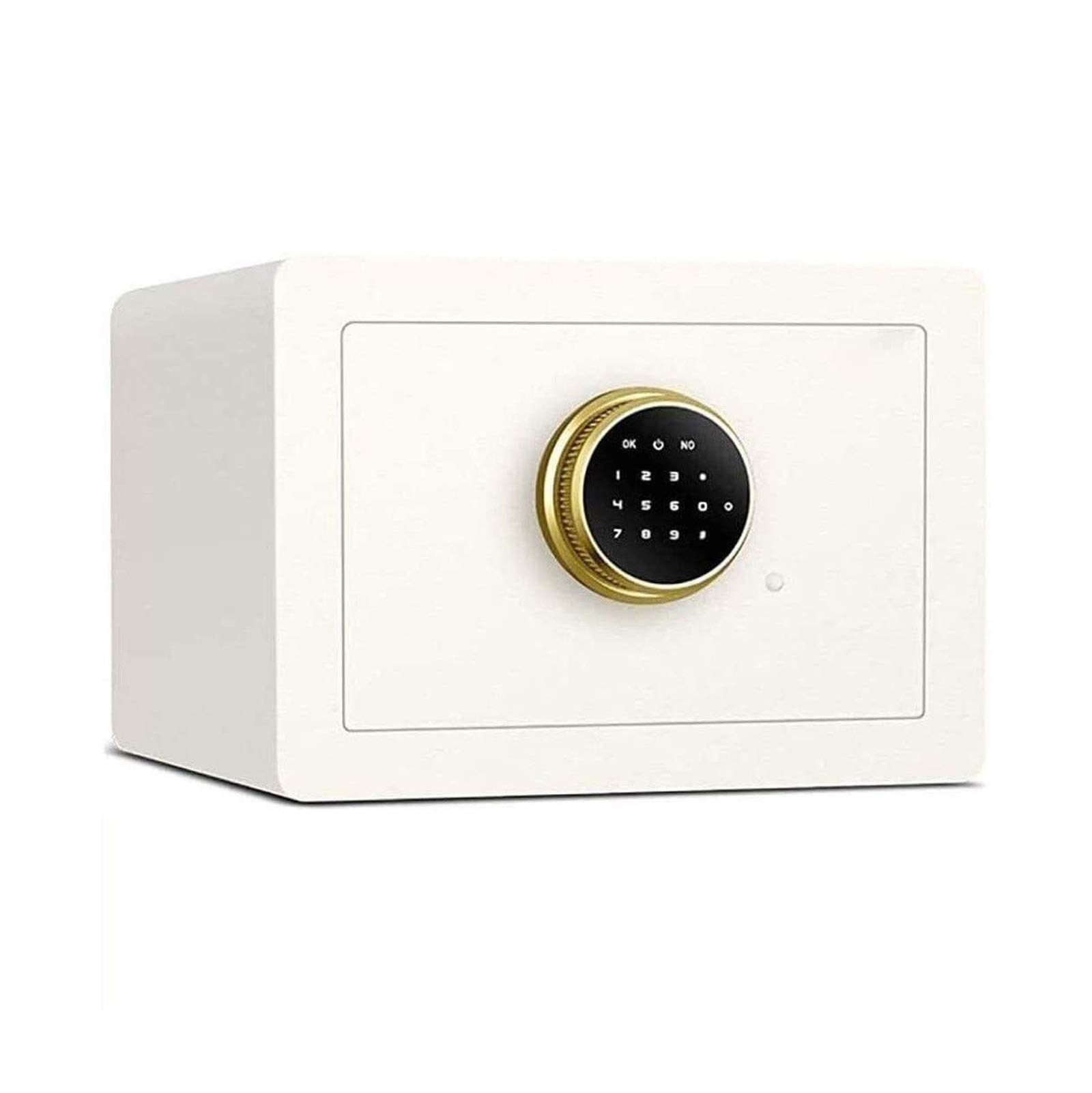 Steel Home Security Safe with Digital Keypad - Fireproof & Waterproof Wall Safe for Cash, Jewelry, Documents - Personal Alarm Organizer & Secret Stash Box for Adults (Use in Bedroom, Office, Closet)