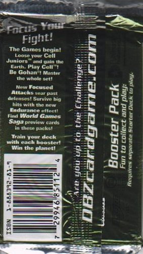 Dragon Ball Z Trading Card Game: Cell Games Saga Booster Pack - Collectible Anime Cards for TCG Battles & Tournaments