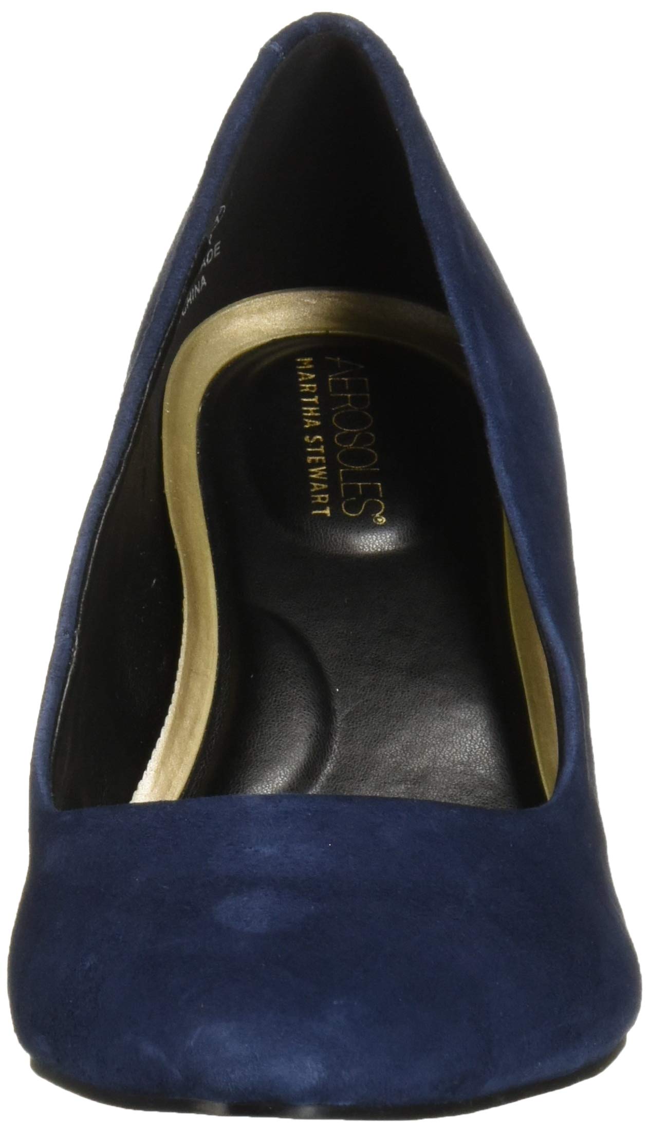 Aerosoles Women's Bette Pump - Comfortable Low Heel Dress Shoes for Work, Wedding & Office | Slip-Resistant & Cushioned Insoles for All-Day Wear