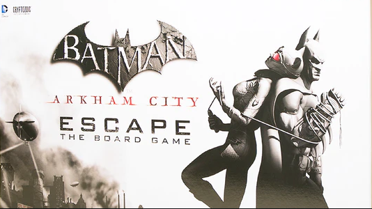 Batman Arkham City Escape Board Game - Strategy Adventure Game for Adults & Teens - Perfect for Game Nights & Family Gatherings
