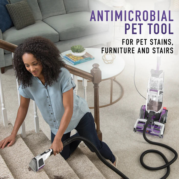 HOOVER FH53040DI SmartWash PET Complete Automatic Carpet Cleaner - Factory Serviced with Home Essentials Warranty | Deep Cleaning for Pet Stains, Odors & High-Traffic Areas | Perfect for Homes with Dogs & Cats