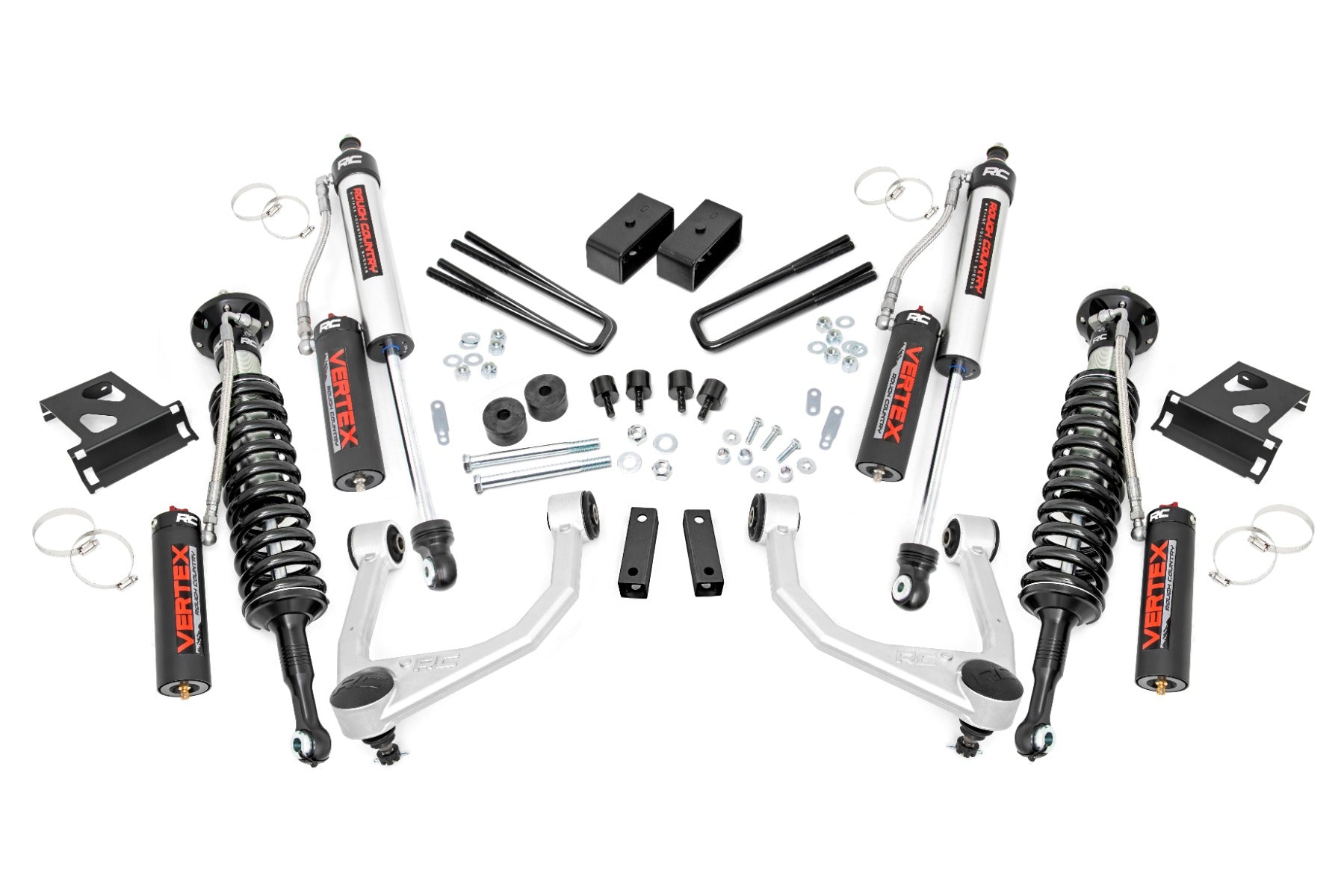 3.5 Inch Lift Kit for Toyota Tundra 4WD (2007-2021) - Vertex Off-Road Suspension System - Perfect for Trail Riding & Truck Customization