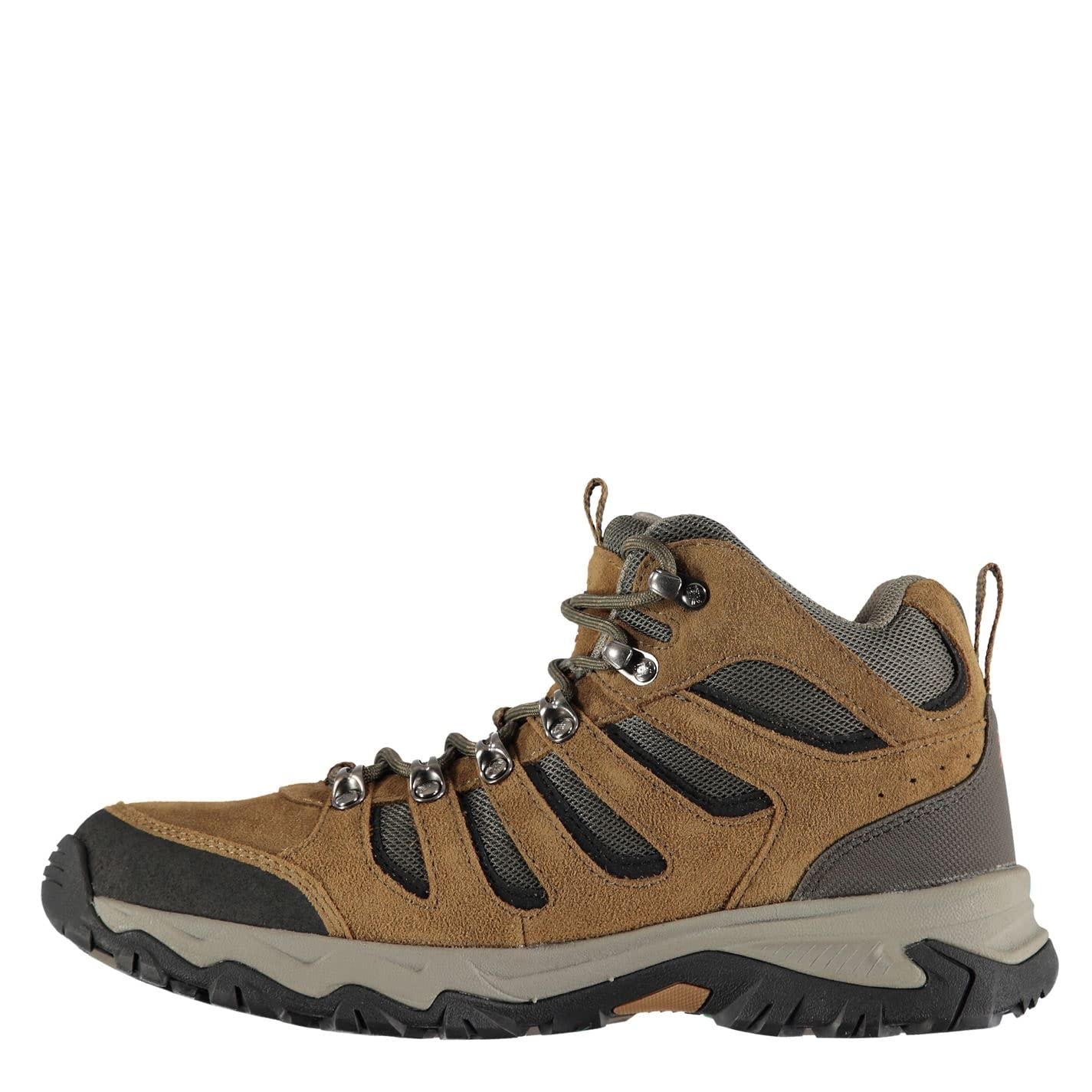 Karrimor Men's Mount Mid Waterproof Hiking Boots - Lightweight & Durable for Outdoor Trekking, Camping, and Trail Walking