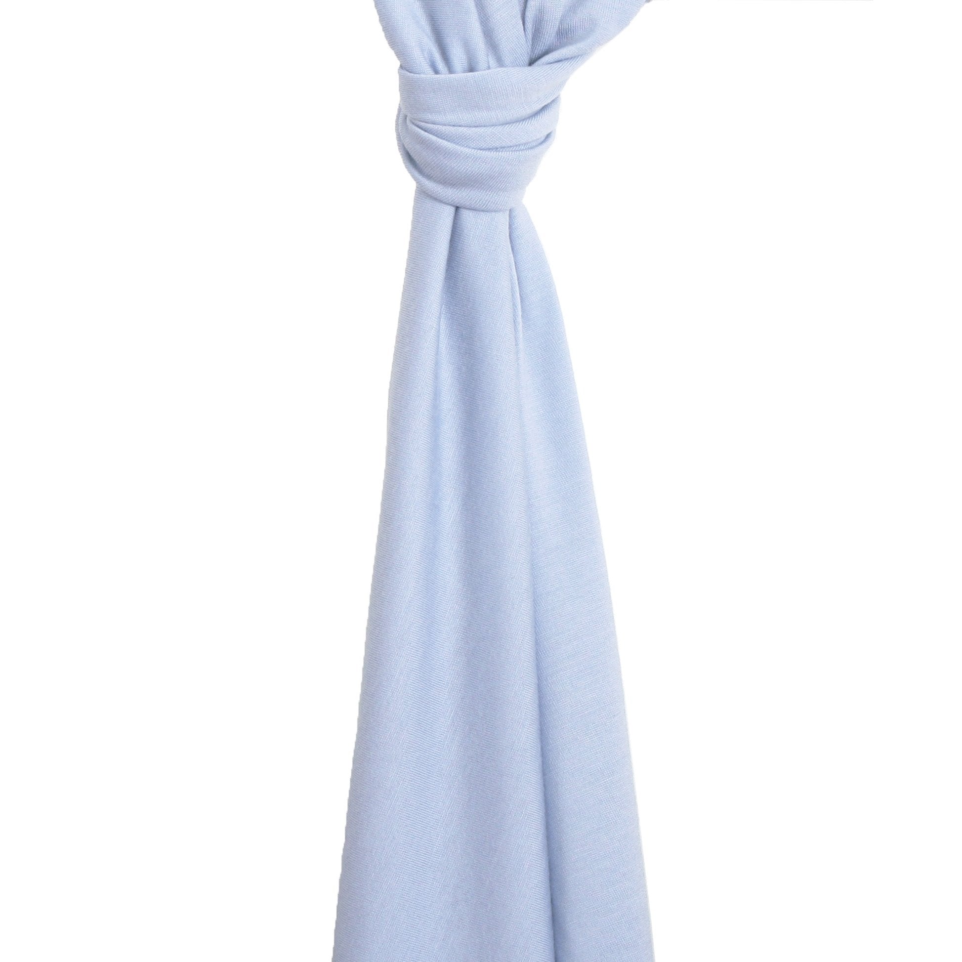 Premium Merino Wool Swaddle Blanket for Newborns 0-3 Months - Soft & Breathable Baby Wrap - Perfect for Sleeping, Swaddling & Nursing - Blue