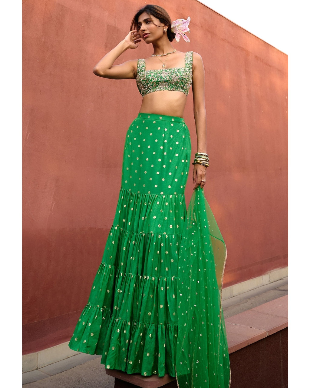 Elegant Aisha Lehenga Set for Women | Traditional Indian Bridal & Party Wear | Perfect for Weddings, Festivals & Special Occasions