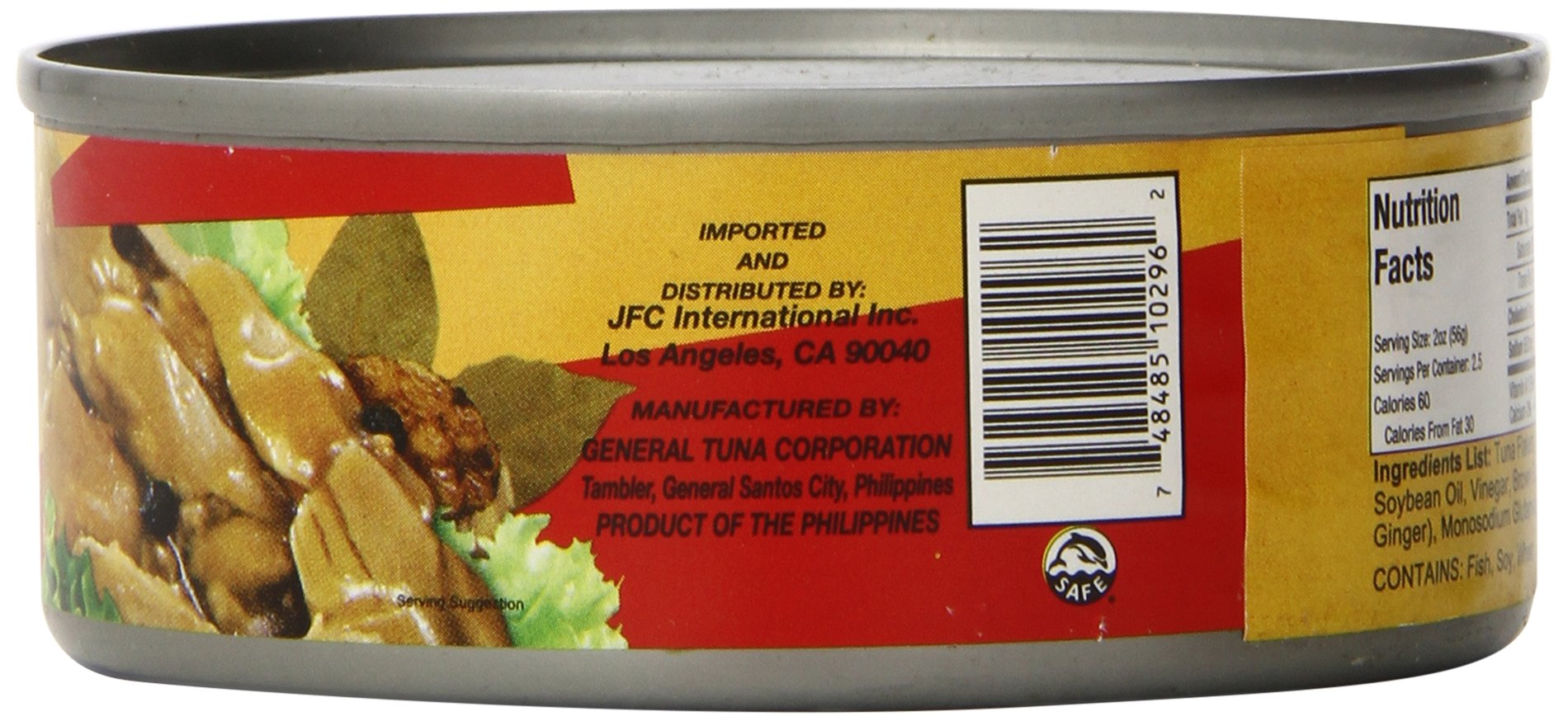 555 Tuna Flakes in Adobo Sauce - 4.9oz Canned Tuna, High Protein, Ready-to-Eat - Perfect for Sandwiches, Salads & Quick Meals