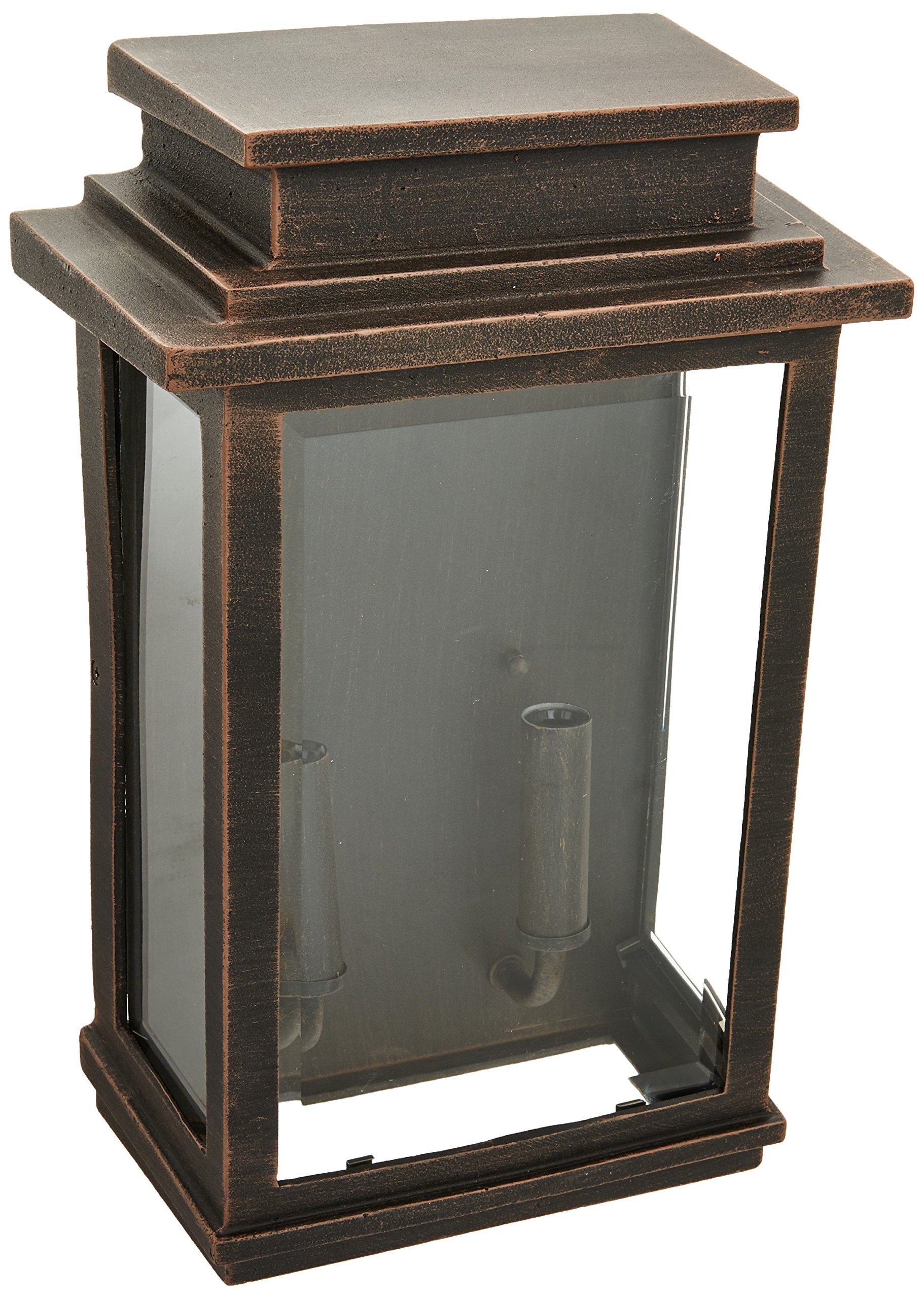 Artcraft Lighting Fremont Outdoor Wall Sconce - Oil Rubbed Bronze Finish - Weatherproof Exterior Light Fixture for Porch, Patio, and Garden Decor