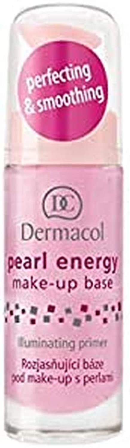 Dermacol Pearl Energy Makeup Base - Hydrating & Brightening Primer for Flawless Skin | Perfect for Daily Wear & Special Occasions