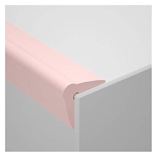 Baby Proofing Corner Guards - Child Safety Wall Corner Protectors, Soft Edge Guards for Home & School (50cm/Strip, Pink, 8M/26.2ft) - Prevent Injuries on Sharp Furniture Corners for Toddlers & Kids