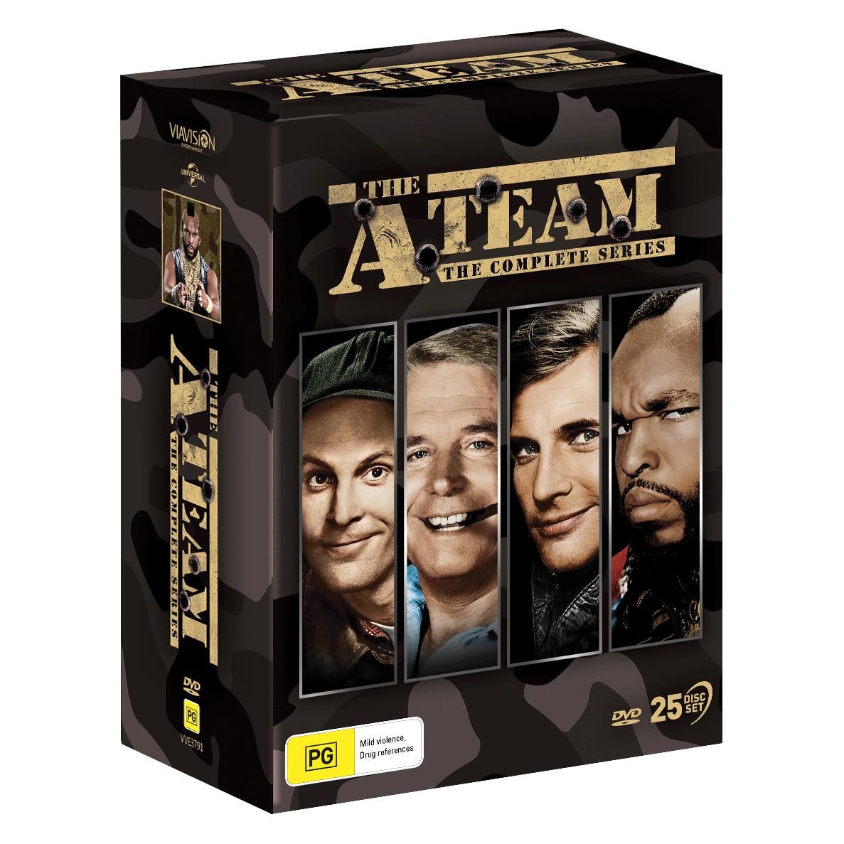 A Team: The Complete Series DVD Box Set – Action-Packed Classic TV Show for Binge-Watching & Collector's Gift