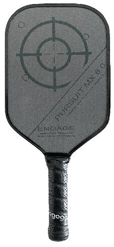 Engage Pursuit MX 6.0 Elongated Pickleball Paddle - USAPA Approved for Competitive Play & Outdoor Games