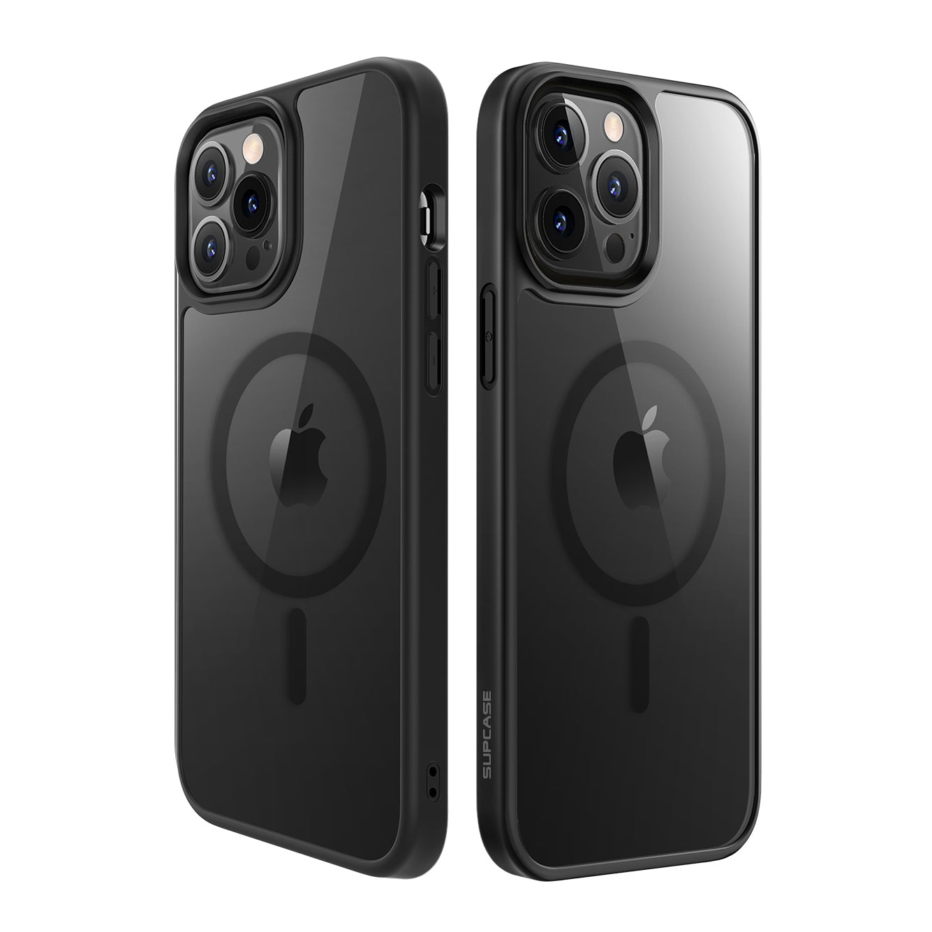 iPhone 13 Pro Max Case 6.7 Inch - Unicorn Beetle MAG Slim Clear Protective Cover with MagSafe Compatible (Smoke Black) - Perfect for Everyday Use, Travel & Wireless Charging