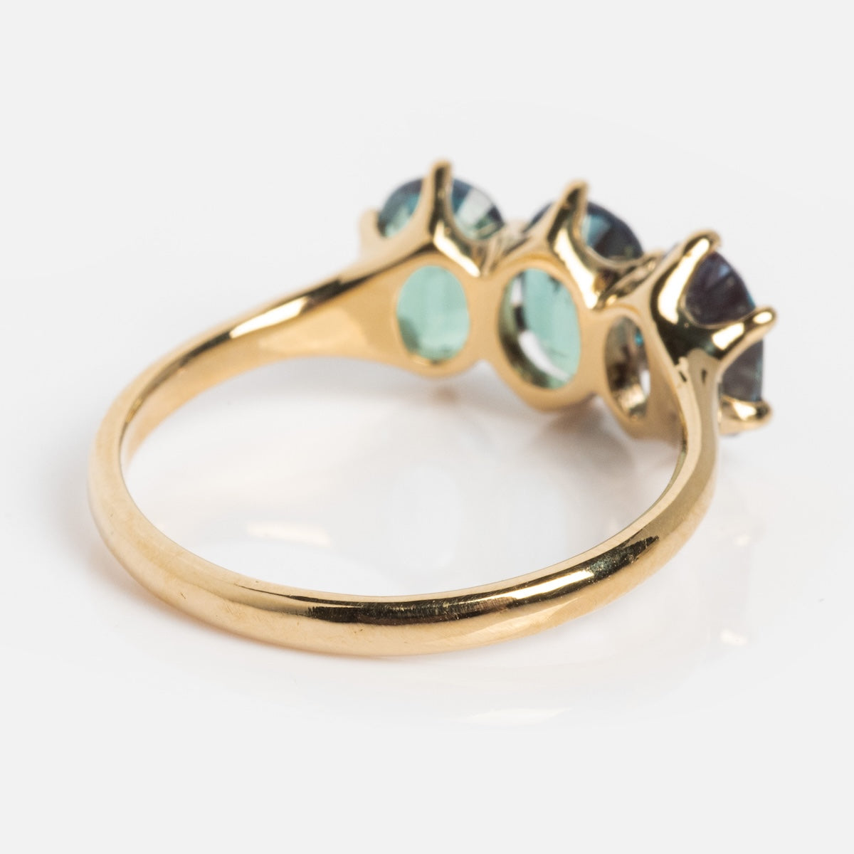 14K Lab Alexandrite Queenie Ring - Unique Handmade Gemstone Jewelry for Women | Perfect for Weddings, Anniversaries & Special Occasions