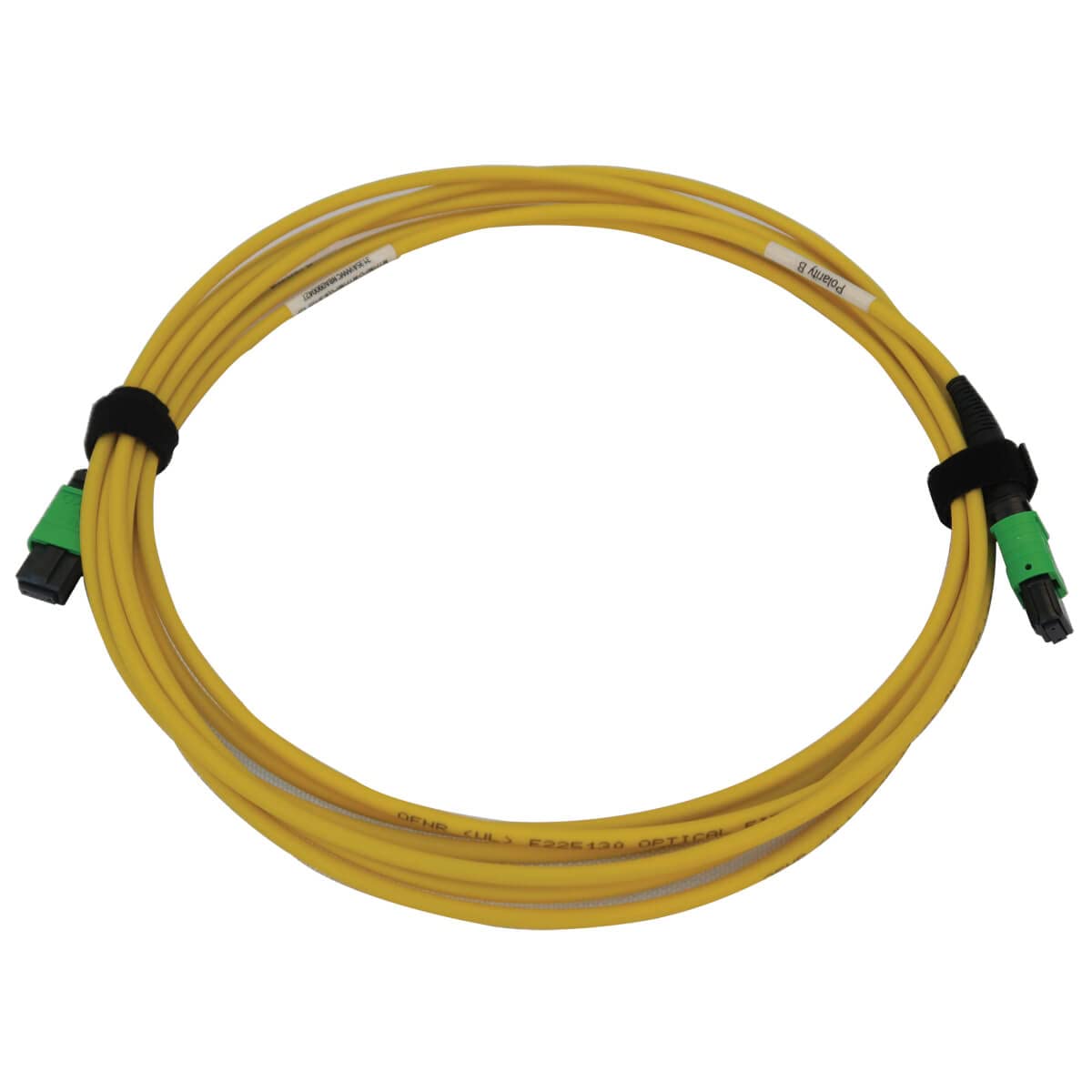 Tripp Lite OS2 Single Mode Fiber Patch Cable, 12 Fiber MPO to MPO (F/F APC), 9/125 Yellow LSZH Jacket, 3m/9.8ft - High-Speed Data Center & Telecom Network Connectivity with Lifetime Warranty (N390B-03M-12-AP)