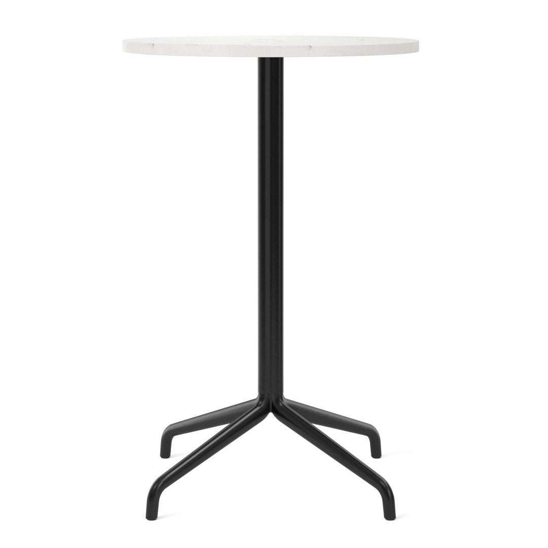 Premium Harbour Column Counter Table - Round Design with Star Base - Perfect for Kitchen Islands, Bars & Dining Areas