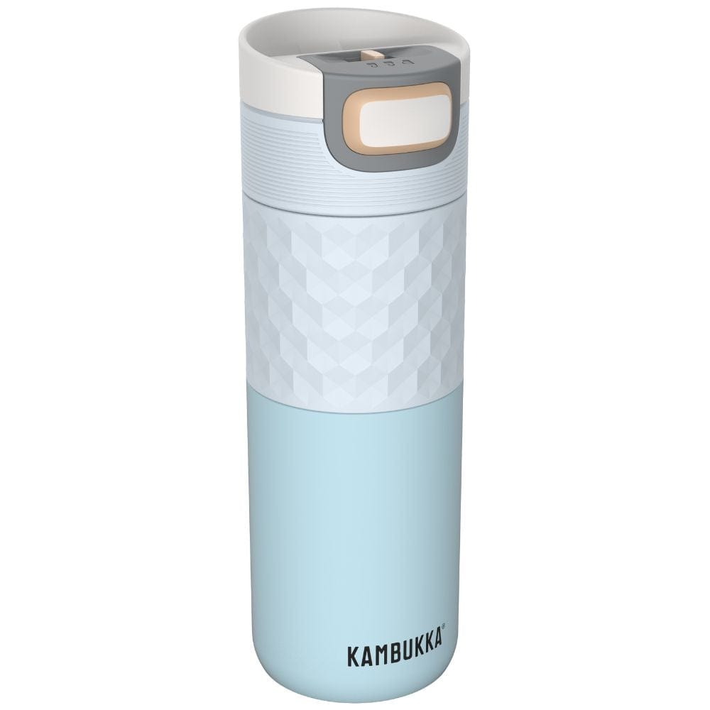Kambukka Etna Grip 500ml Stainless Steel Travel Mug - Insulated Coffee Tumbler for Hot & Cold Drinks, Perfect for Commuting, Camping and Office Use