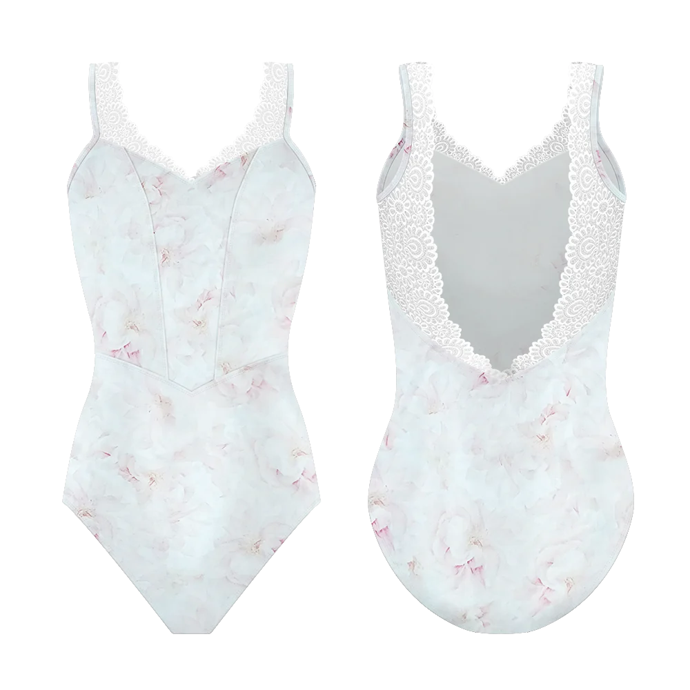 Moulin Chantilly Ballet Leotard for Women - Stretchable Dancewear with Comfortable Fit - Perfect for Ballet, Jazz, Contemporary Dance & Performance