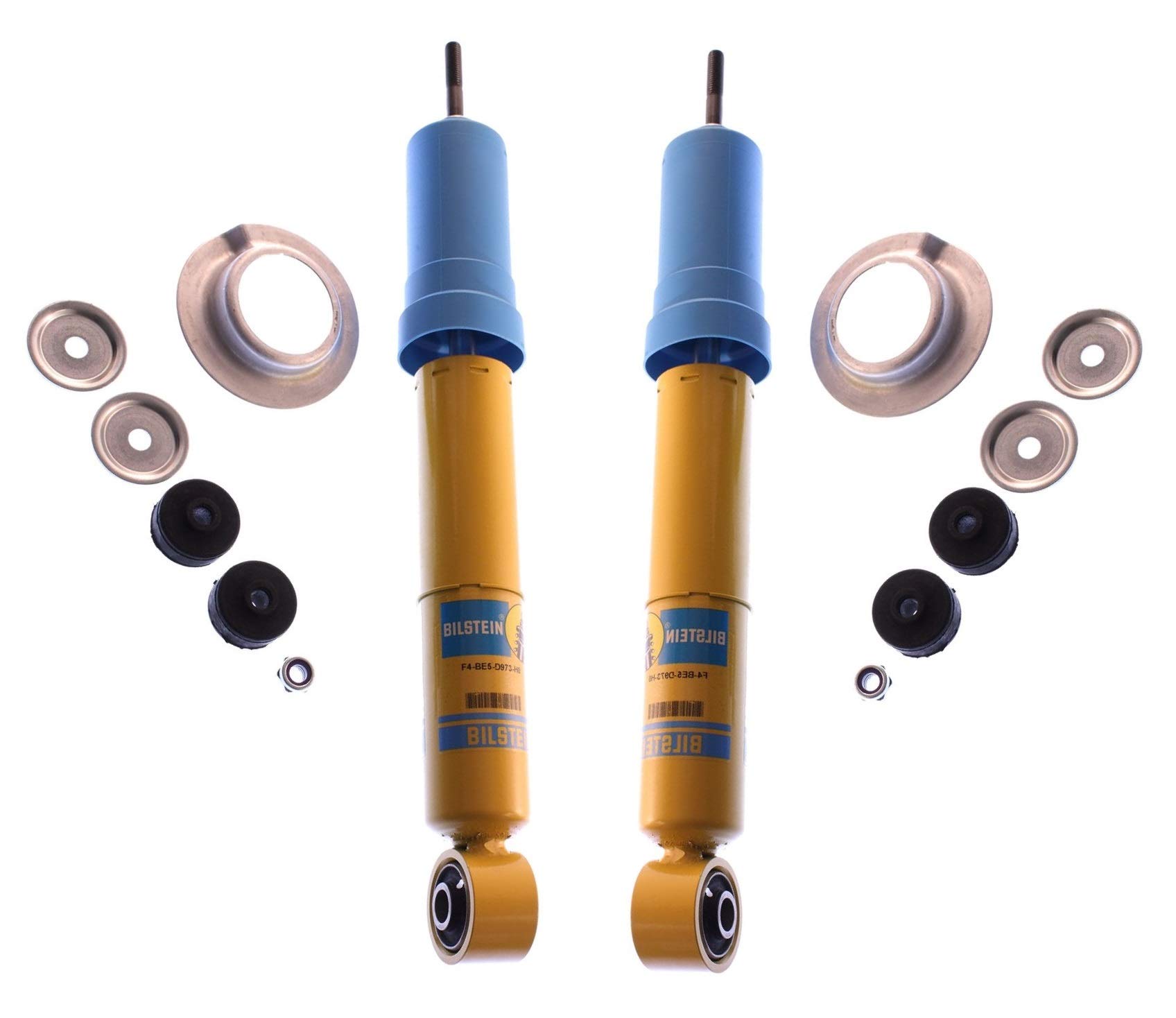 Bilstein B6 4600 Front Shock Absorbers (Pair of 2) for Chevy Colorado & Canyon - Heavy Duty Off-Road & Towing Performance Upgrade
