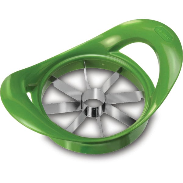 Zyliss Apple Divider Cutter Corer Slicer - Green Stainless Steel Kitchen Tool for Easy Fruit Prep | Perfect for Salads, Baking & Healthy Snacks