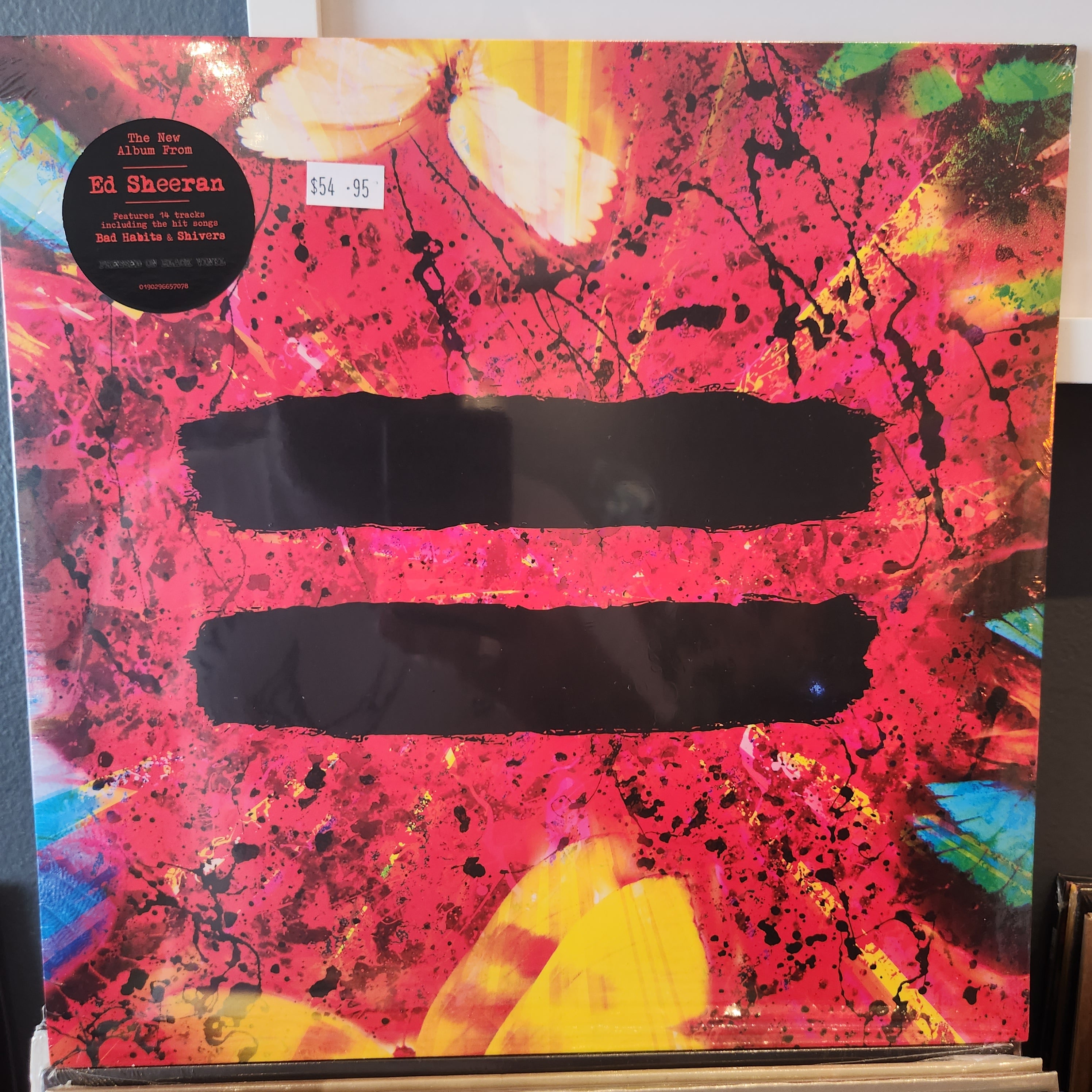 Ed Sheeran Official Vinyl LP Record - Perfect for Music Lovers & Collectors - Great for Home Listening, Gifts, and Vinyl Collections