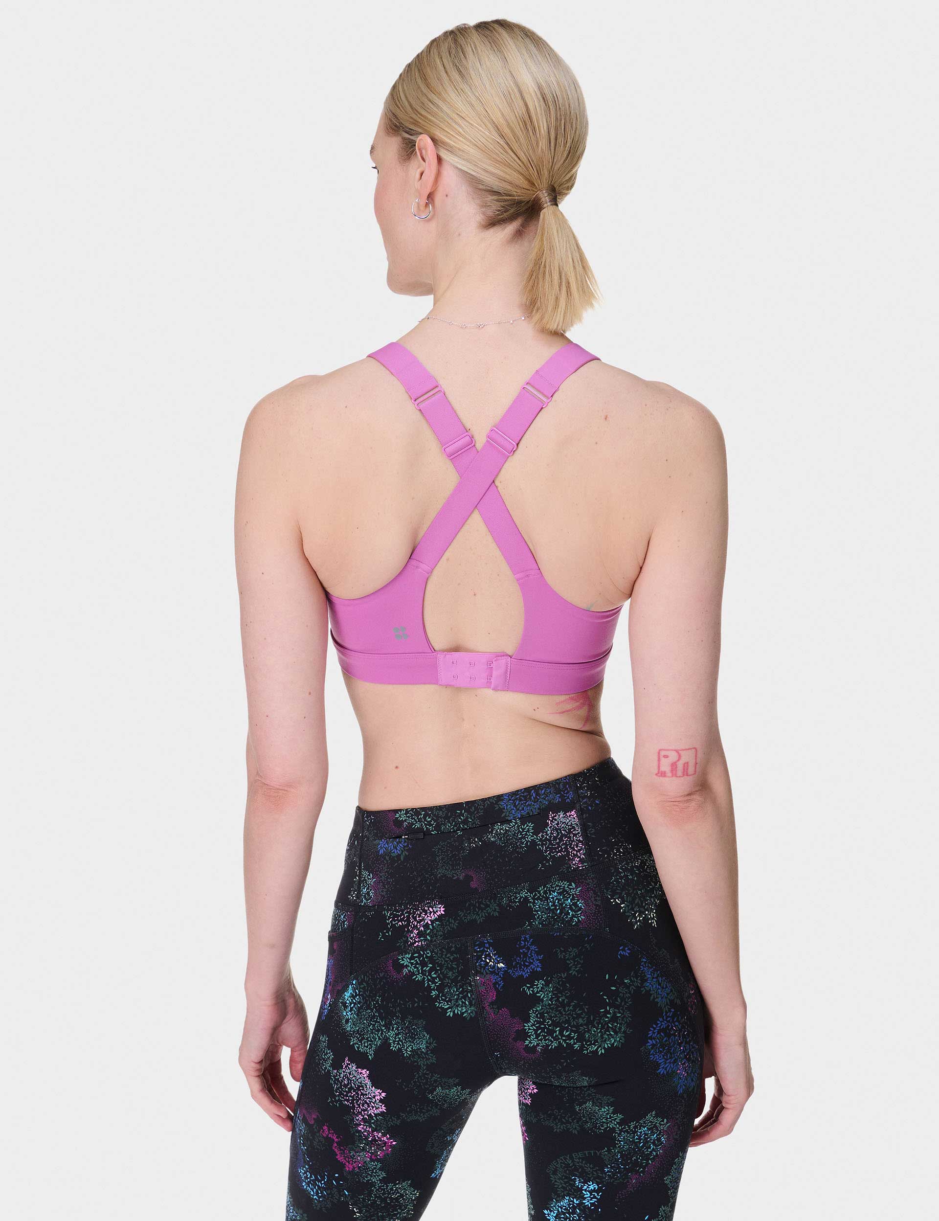 Power Pulse Bra - Allium Pink | High Support Sports Bra for Running, Yoga & Gym | Wireless Comfort & Breathable Fabric for Active Women