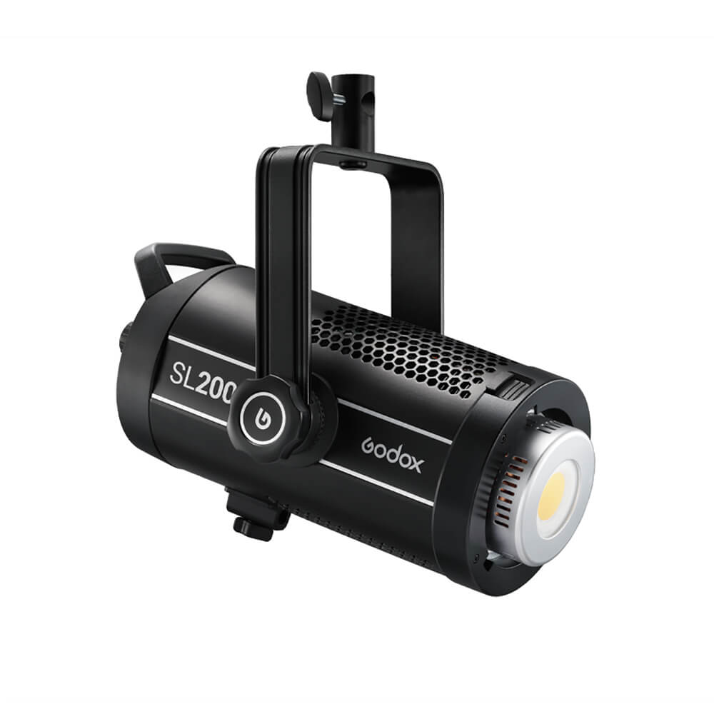 SL200II 200Ws Daylight Balanced Twin Lighting Kit with S120T Softbox & Fresnel Lens - Perfect for Portrait, Product & Studio Photography