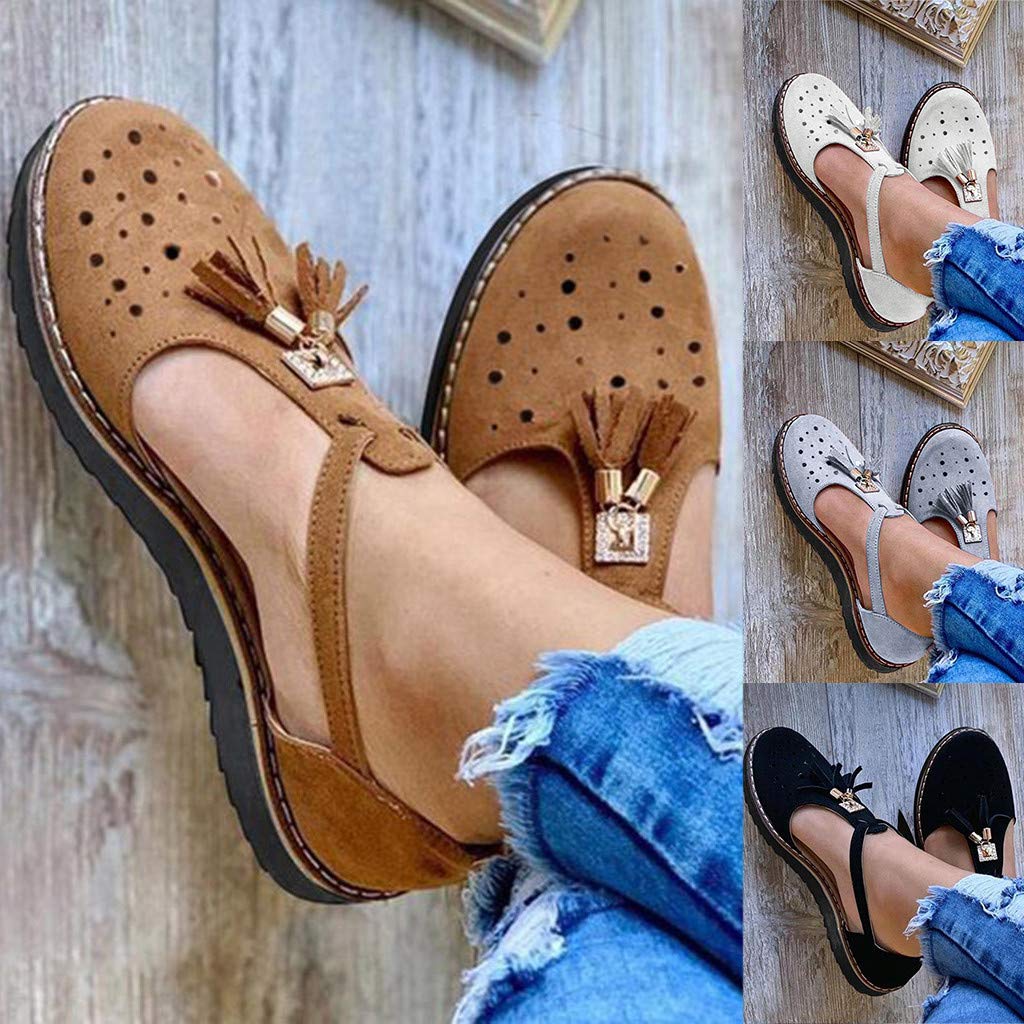 Gibobby Women's Platform Sandals with Straps - Summer Casual Closed Toe Espadrille Wedges | Perfect for Beach, Vacation & Everyday Wear