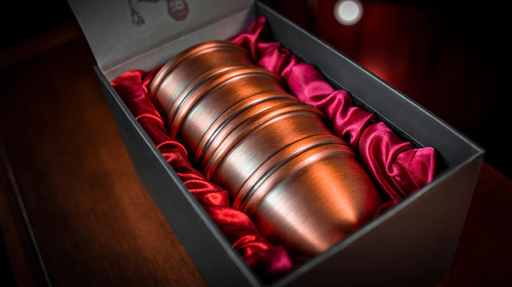 Murphy's Magic Legend Copper & Aged Cups and Balls Set - Professional Magician Trick for Close-Up Magic, Street Performances & Stage Shows