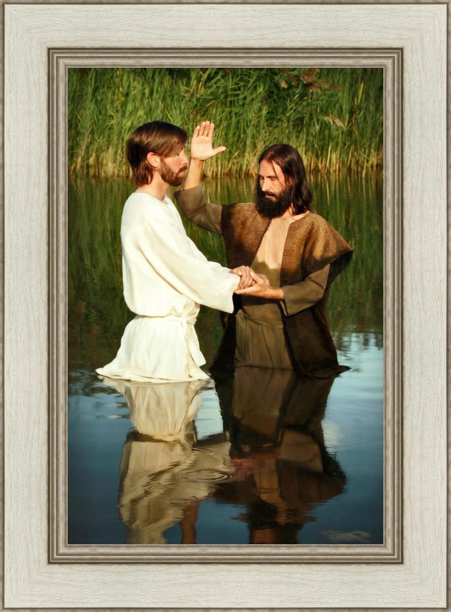 Behold The Lamb Of God - Religious Wall Art Decor for Home & Church - Perfect for Christian Faith Inspiration & Spiritual Decorations