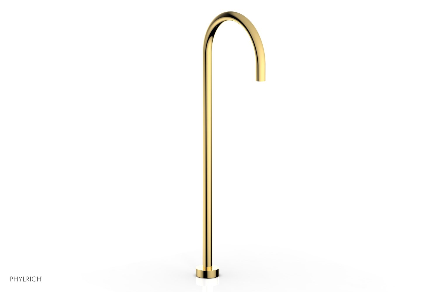 BASIC II Floor Mount Spout 230 52 - Durable Stainless Steel Faucet for Kitchen, Bathroom & Utility Sink - Perfect for Home, RV & Commercial Use