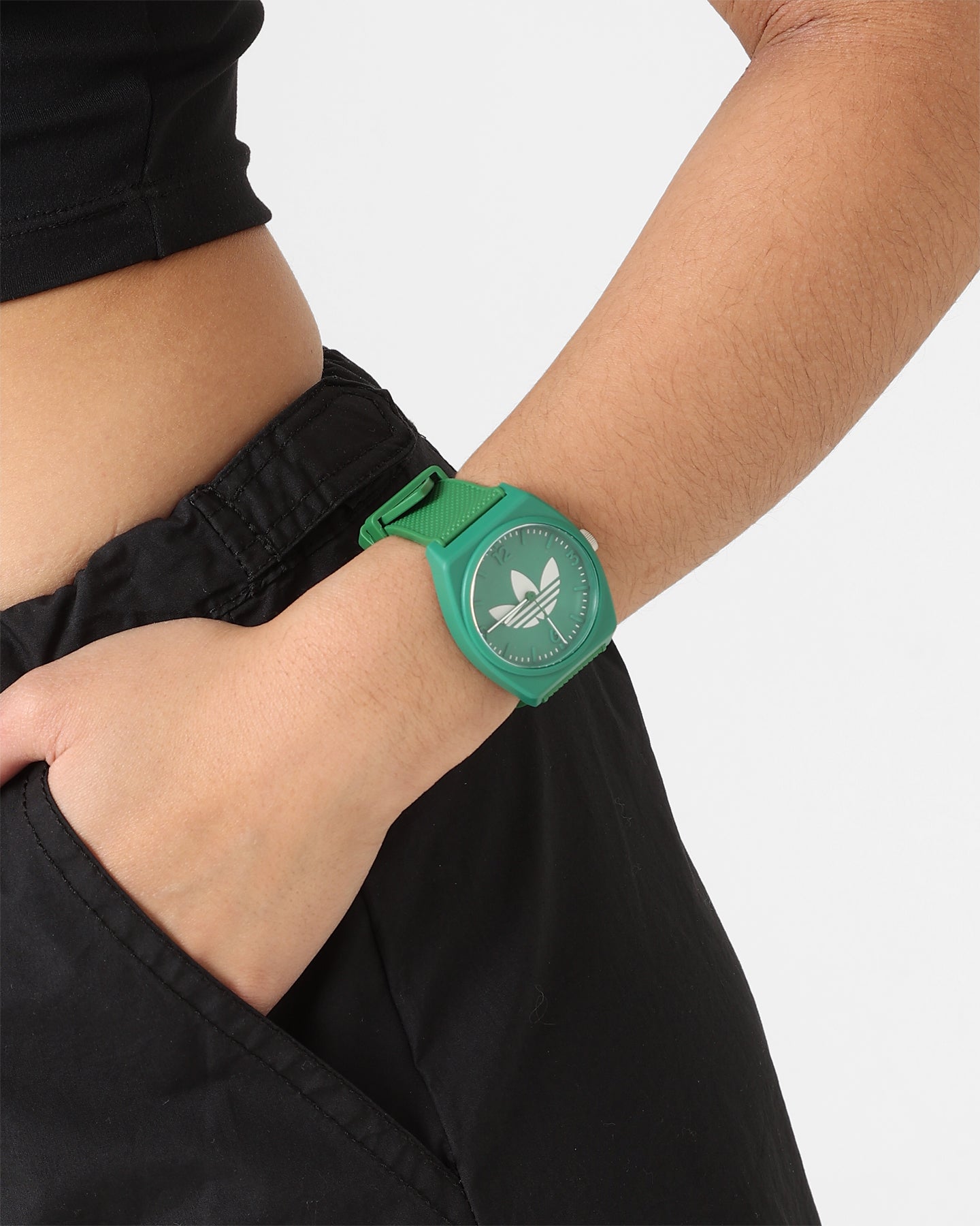 Adidas Project Two Green Sports Watch - Stylish Digital Watch for Men & Women - Perfect for Running, Gym & Outdoor Activities
