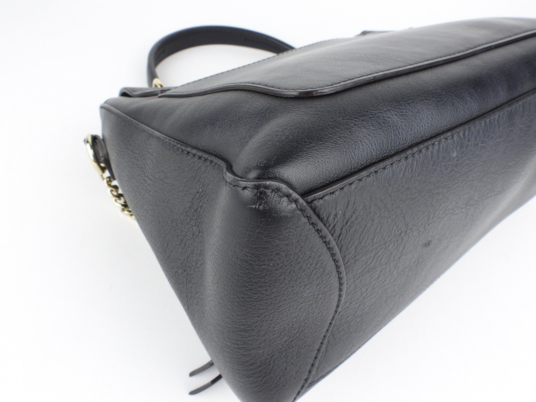 Chloe Black Leather Faye Day Two-Way Crossbody Shoulder Bag for Women | Luxury Designer Handbag for Work, Travel & Everyday Use