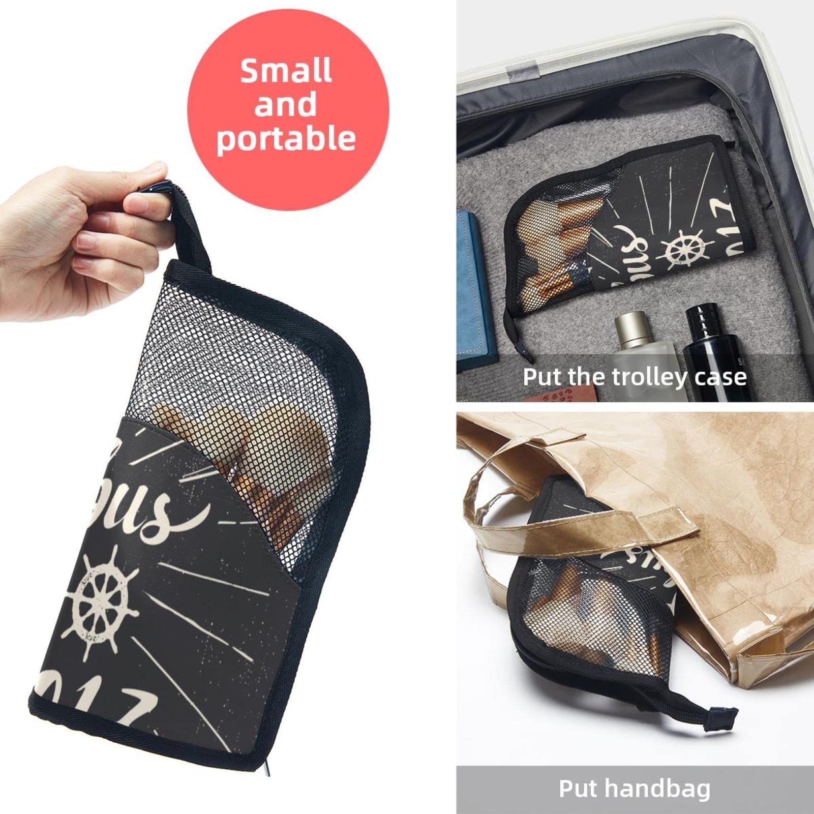 12-Piece Makeup Brush Organizer Bag Set - Portable Travel Cosmetic Brush Holder Case with Storage Pouch | Perfect for Home Vanity, Travel & Professional Makeup Artists