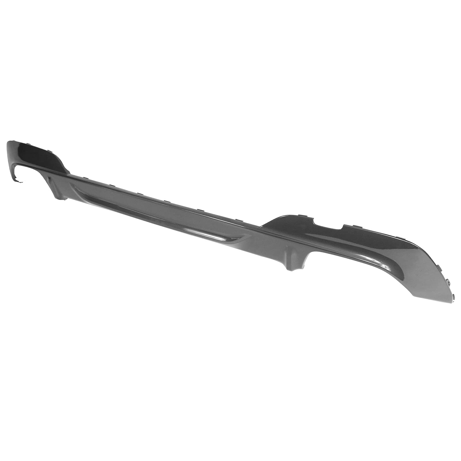 IKON MOTORSPORTS Rear Diffuser for 2019-2022 BMW G20 3 Series M340i | M-Tech M Sport Style Square Outlet Rear Bumper Lip Valance Spoiler Body Kit | Upgrade Your BMW's Aerodynamics & Style for Street Racing & Car Shows