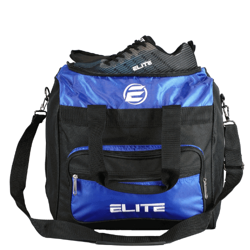 ELITE Impression Single Tote Royal Bowling Bag - Premium Bowling Accessory for Men & Women - Perfect for League Play, Tournaments & Practice Sessions