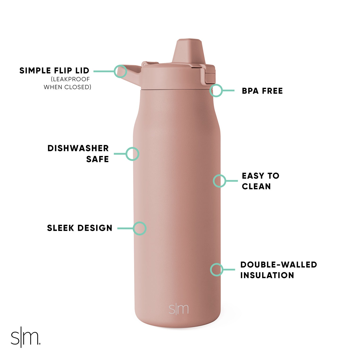 Stainless Steel Flip Straw Lid with Simple Filter - Perfect for Tumbler Cups, Water Bottles & Travel Mugs - Leakproof & Reusable Drinking Accessory